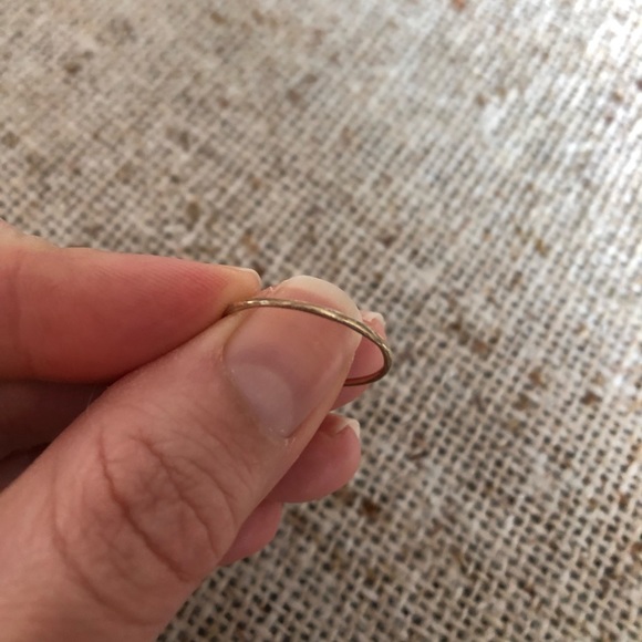 5 gold-filled stacker rings - Bread&Circus & Etsy - Picture 5 of 8